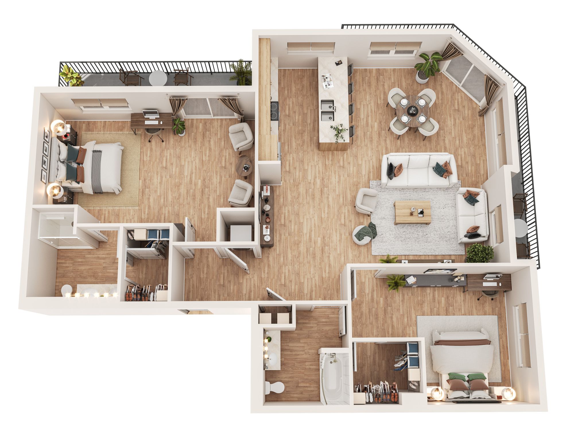 Blue Diamond floor plan